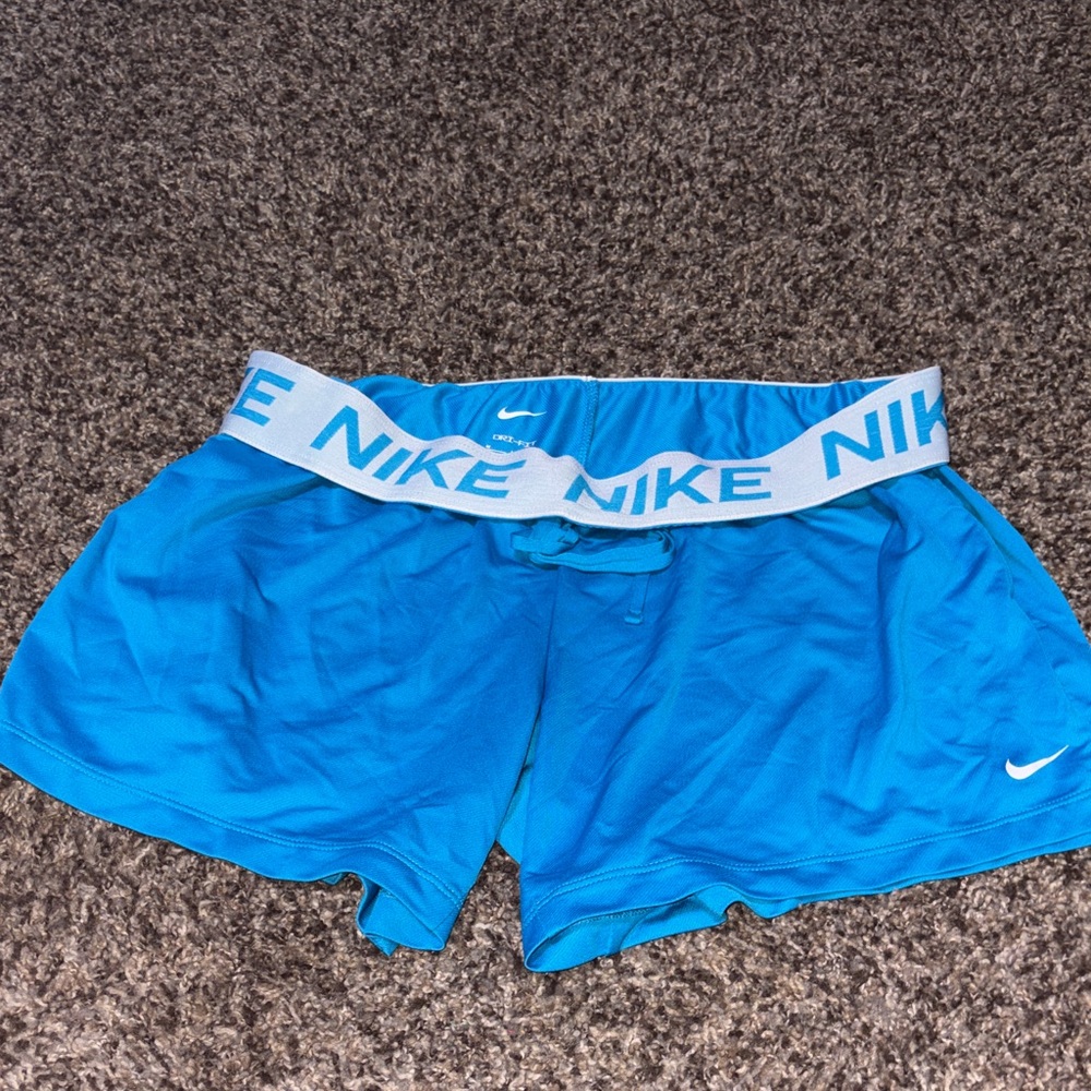 Nike Women's Athletic Shorts in Vibrant Blue